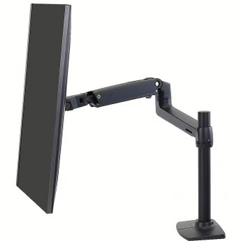 Ergotron LX Desk Mount Monitor Arm, Tall Pole, up to 34"