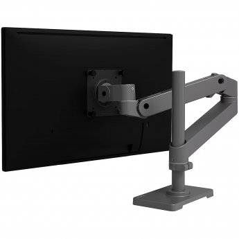 Ergotron LX Pro Desk Monitor Arm Tall Pole, up to 34"