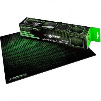 Esperanza EA146G Gaming mouse pad, Black/Green 
