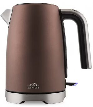ETA Kettle | Erika ETA259090010 | 2200 W | Electric | 1.7 L | Stainless steel | 360° rotational base | Brown