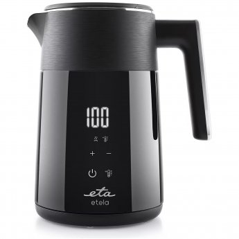ETA Kettle | ETA Etela 9596 90000 | ETA 2200 W | Electric | 1.5 L | Stainless steel | 360° rotational base | Black