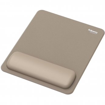Fellowes Breyta Mouse Pad with Wrist Rest, Sand