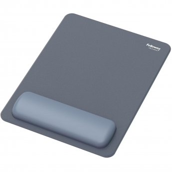 Fellowes Breyta XL Mouse Pad with Wrist Rest, Blue