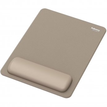 Fellowes Breyta XL Mouse Pad with Wrist Rest, Sand