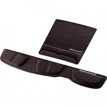 Fellowes MOUSE PAD WRIST SUPPORT/BLACK