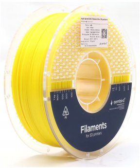 FlashForge High Speed ABS filament, 1.75 mm, 1 kg | 3DP-ABS1.75HY-01-Y | ABS filament | Yellow