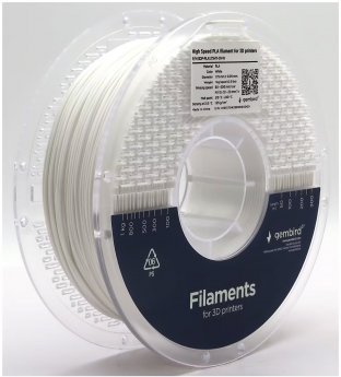 FlashForge High Speed PLA filament, 1.75 mm, 1 kg | 3DP-PLA1.75HY-01-W | PLA filament | White