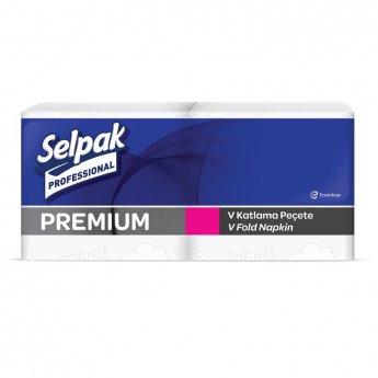 Galda salvetes SELPAK PRO Premium Pickasso V-Fold, 250 loksnes