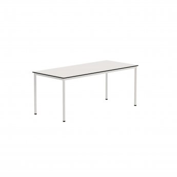 Galds GRAU Line, 180x80 (T2-T3-T4-T5-T6-T8), balts