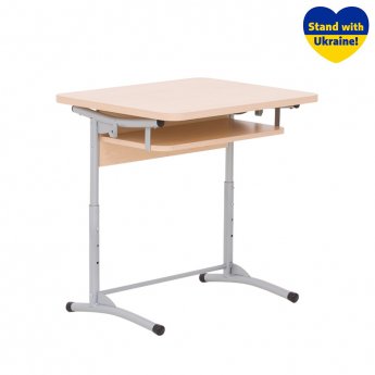 Galds skolniekam NOWY STYL E-172/1 ALU 1-vietīgs
