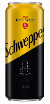 Gāzēts dzēriens SCHWEPPES Tonic Water, bundžā, 0.33l