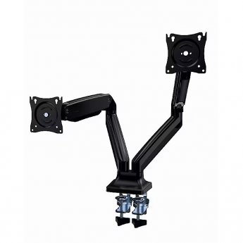 Gembird Full-motion desk 2-display mounting arm, 17-35"