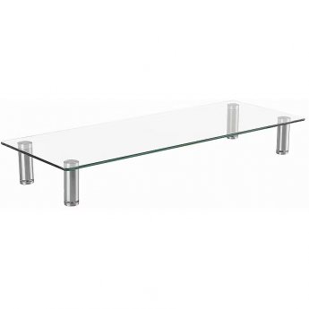 Gembird Glass monitor stand, 580 x 210 mm