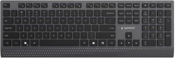 Gembird KEYBOARD MULTIMEDIA USB ENG/BLACK KB-MCH-06