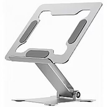Gembird Klēpjdatora statīvs Gembird Height Adjustable Notebook Riser Stand Silver