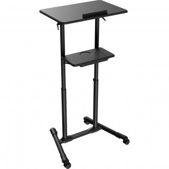 Gembird Mobile lecture desk with caster wheels