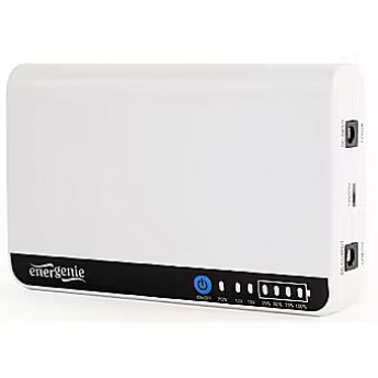 Gembird UPS for DC devices 12 - 15V 18W white
