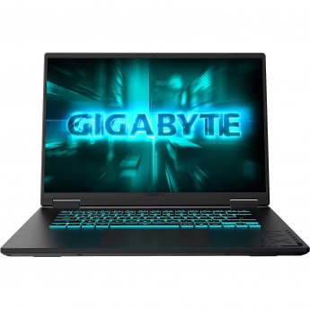 Gigabyte Gaming A16 3VH Black Steel, 16" WUXGA IPS 165Hz, Ryzen 7 260, 16GB, 1TB SSD, GeForce RTX 5060 8GB (DLSS 4), Windows 11 Home