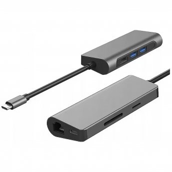Gigabyte USB-C 7in1 Docking Station | microSD, RJ-45 (Ethernet), USB 3.0 A, USB-C, SD, HDMI, 3.5 mm | Ethernet LAN (RJ-45) ports 1 | HDMI ports quantity 1 | Warranty 24 month(s)