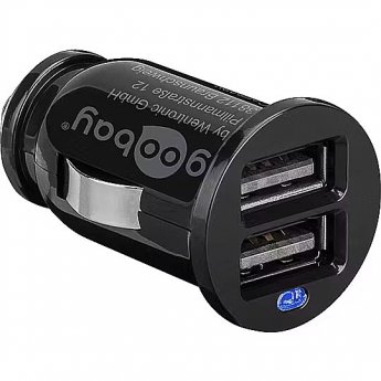 Goobay Twin USB Car Charger (2x USB) OEM Goodbay Dual USB car charger 2,1A 5 V