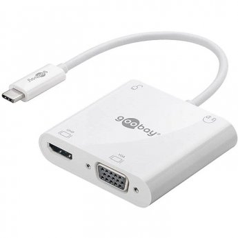 Goobay USB-C multiport adapter HDMI + VGA + PD 100 W