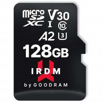 Goodram M2AA, 128GB, microSDXC, UHS-I, U3, A2, + Adapter