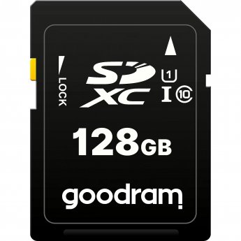 Goodram S1A0, SDXC, 128GB, Class 10, UHS-I
