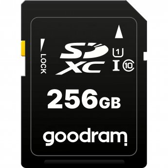 Goodram S1A0, SDXC, 256GB, Class 10, UHS-I