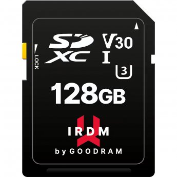 Goodram S3A0, 128GB, SDXC, UHS I, U3, V30
