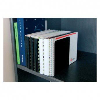 Grāmatu paliktnis Alco, 240x140x130 mm, melns