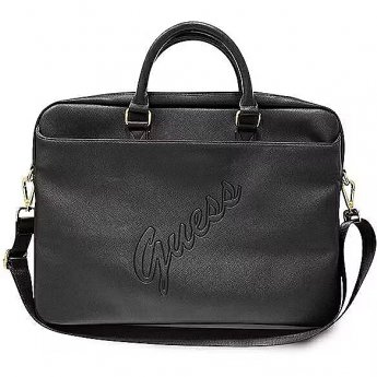Guess Notebook bag 16 inches Saffino GUCB15PUSASBK black