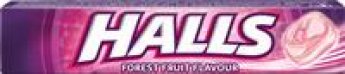 HALLS Wild Berries (meža ogu) 33.5g