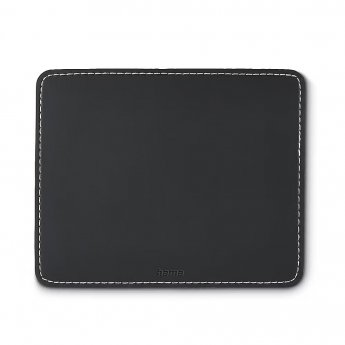 Hama Mouse Pad Leather Look, Black