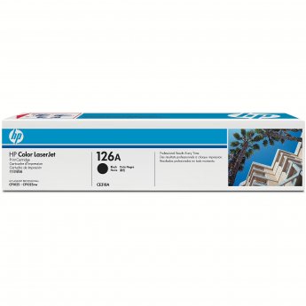 Hewlett Packard 126A  for Color LaserJet CP1025 series Toner Black (1.200pages)