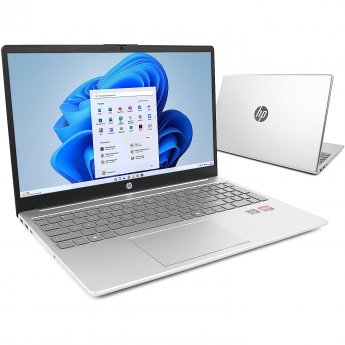 Hewlett Packard 15-fc0054nw - Ryzen 7 5825U | 15,6"-FHD | 16GB | 1TB | W11P | Srebrny