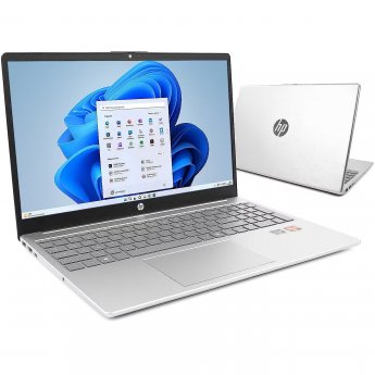 Hewlett Packard 15-fc0217nw - Ryzen 7 5825U | 15,6"-FHD | 32GB | 2TB | Win11Home | Srebrny