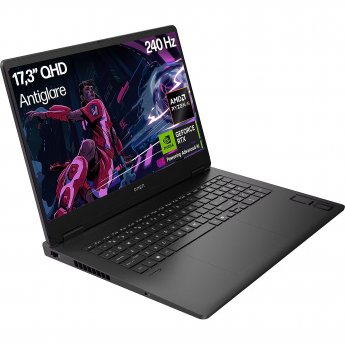 Hewlett Packard 17-db1180ng (black, AMD Ryzen AI 7 350, NVIDIA GeForce RTX 5070, 32 GB DDR5, 1 TB (1 TB SSD), without operating system)