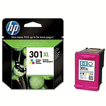 Hewlett Packard 301XL Tri-color Ink Cartridge, 330pages