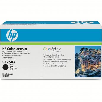 Hewlett Packard Color Laserjet CP4525 series Toner Black (8.500 pages)