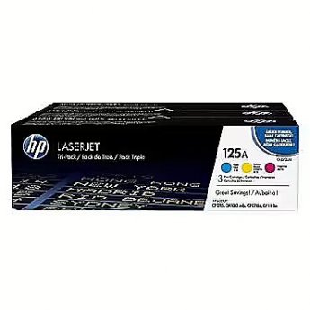 Hewlett Packard HP 125A for Color LaserJet CP1210/CP1510/CM1312 series C,Y,M (1.400 pages each)