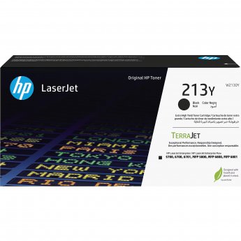 Hewlett Packard HP 213Y BLK ORIGINAL LASERJET TONER CRTG
