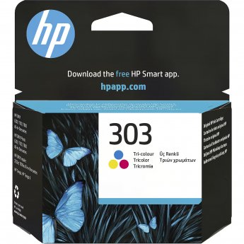 Hewlett Packard HP 303 TRI-COLOR ORIGINAL INK EN/RU/FR/PL/CZ/HU CARTRIDGE