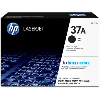 Hewlett Packard HP 37Y LaserJet Toner Cartridge Black HY