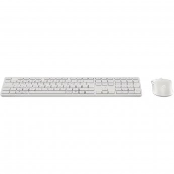 Hewlett Packard HP 495C MULTI-DVC DUAL-MODE MOUSE AND KEYBOARD  COMBO WHITE