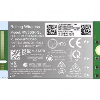 Hewlett Packard HP 5G Solution WWAN