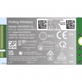 Hewlett Packard HP 5G Solution WWAN