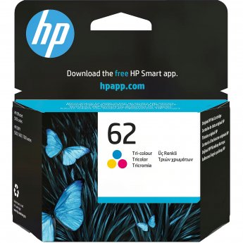 Hewlett Packard HP 62 Tri-color Original Ink Cartridge