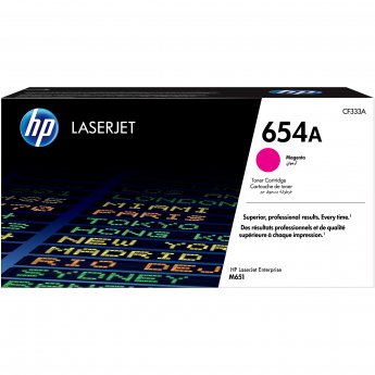 Hewlett Packard HP 654A original Toner cartridge CF333A magenta standard capacity 15.000 pages 1-pack