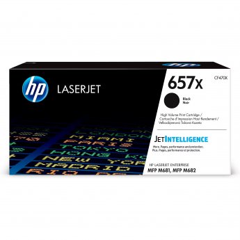 Hewlett Packard HP 657X LaserJet Original Toner Cartridge Black High Yield