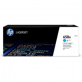 Hewlett Packard HP 658A CYAN LASERJET TONER CARTRIDGE